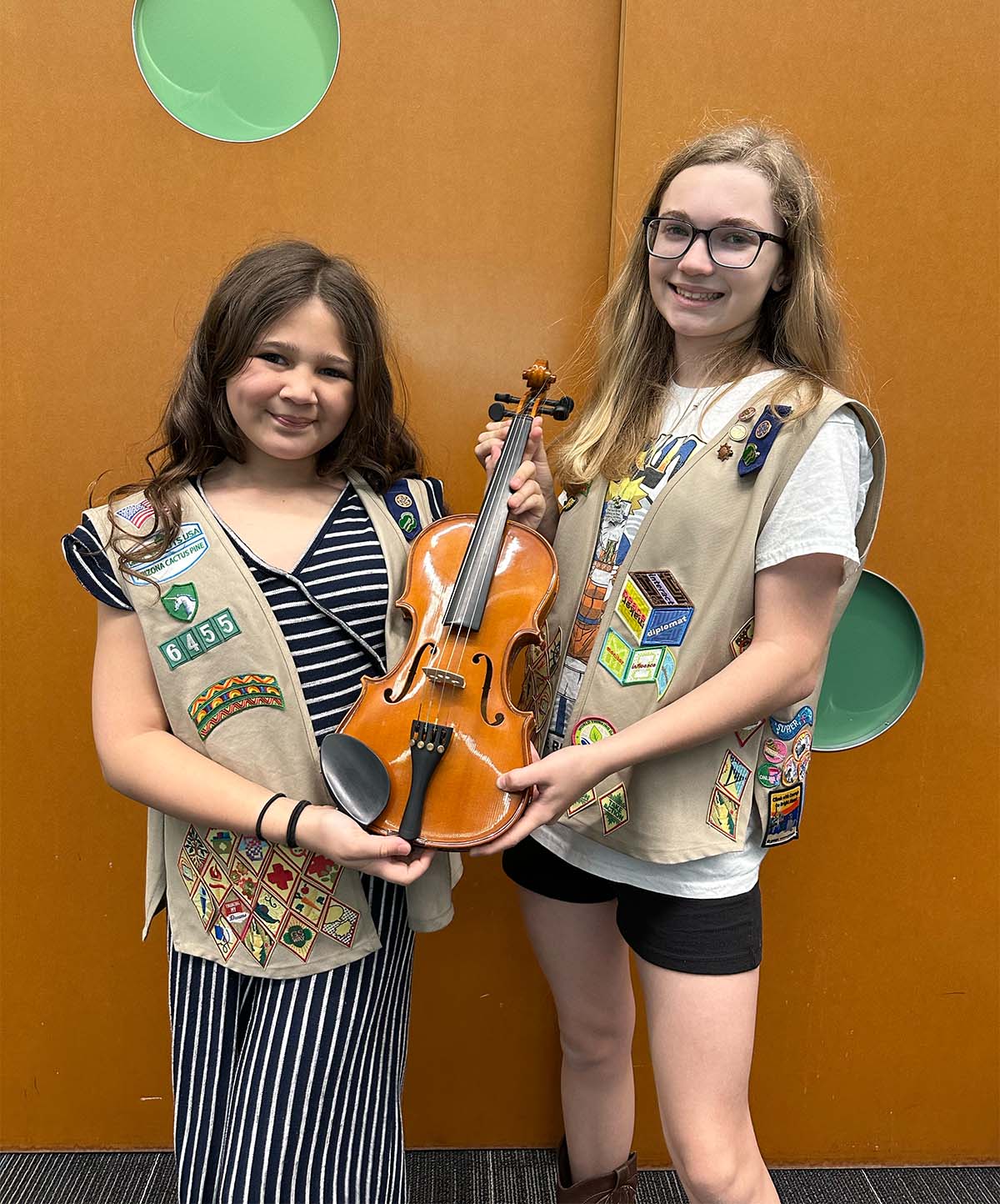 Violin donation